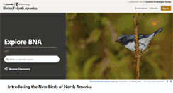 Desktop Screenshot of birdsna.org